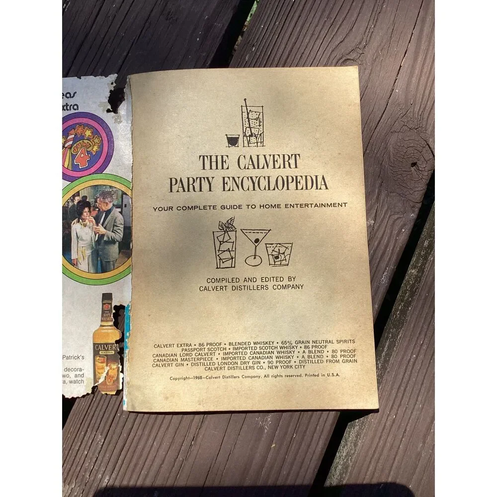 The Calvert Party Encyclopedia Your Complete Guide to Home Entertainment Vintage